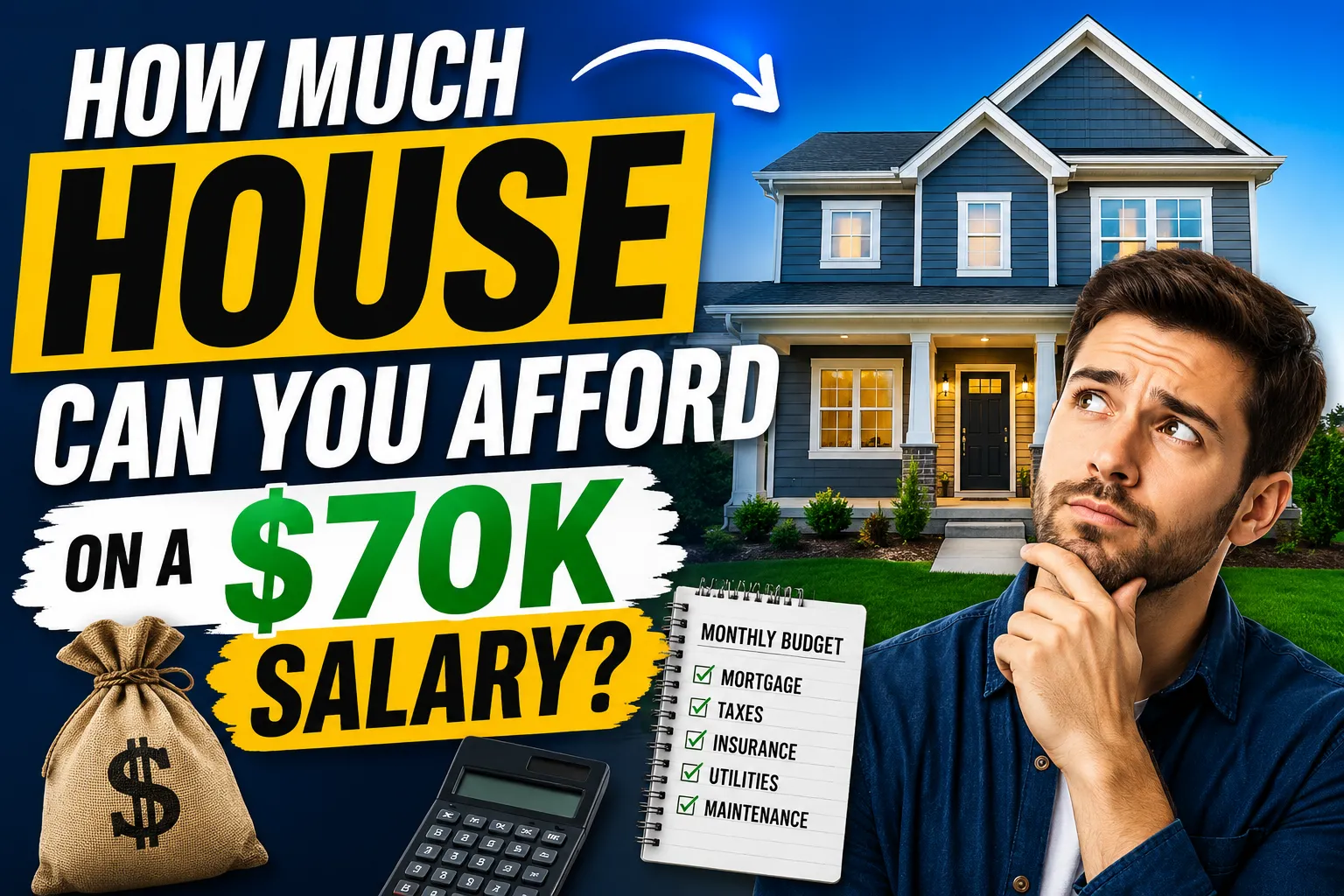 How Much House Can You Afford on a $70K Salary?